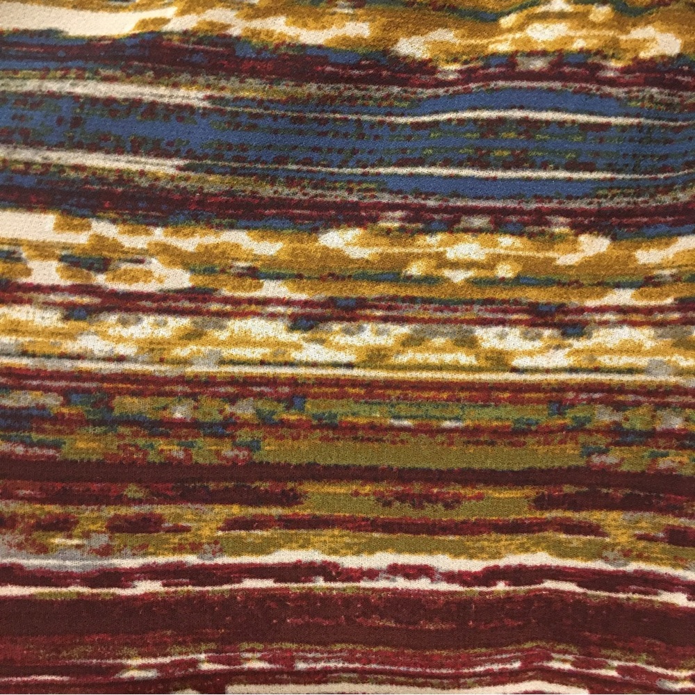 HEART SOUL Asymmetrical Dress - Midi, Burgundy / Maroon, Gold, Blue, Gray, Small - Picture 2 of 8